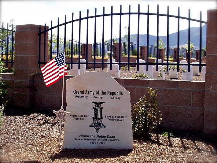  2009 The marker is at the small cemetery in Sierra Vista Arizona 