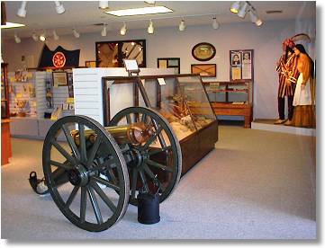 Cannon used by reenactors of General Douglas H. Cooper Camp 819, Sons of Confederate Veterans