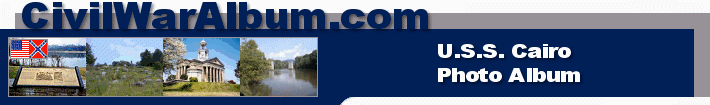 Welcome to www.CivilWarAlbum.com: U.S.S. Cairo at Vicksburg National Military Park