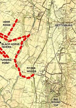 Black Horse Tavern Road: Longstreet's Long March