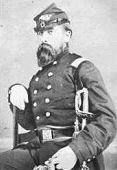 Col. Edward Franc, instrumental in providing mortars and cannon balls to base of monument