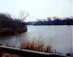 Old Washita River bed west of Fort Washita on SH-199