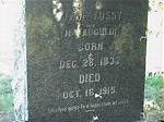 Aunt Jane's Grave..... Woodville, OK Cemetery